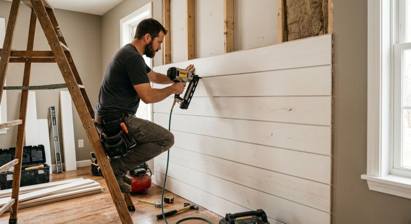 Chair Rail Installation in Kansas City, KS