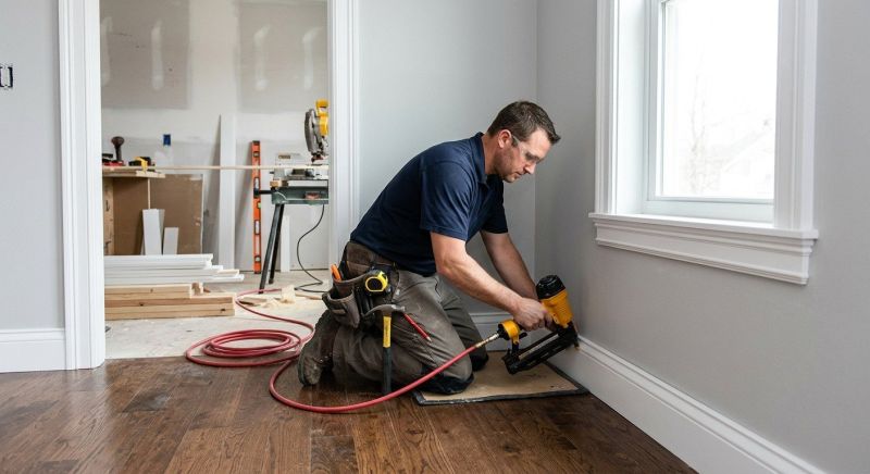 Chair Rail Installation in Wilmington, NC
