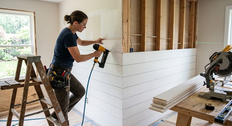 Wainscoting Installation in Wilmington, NC